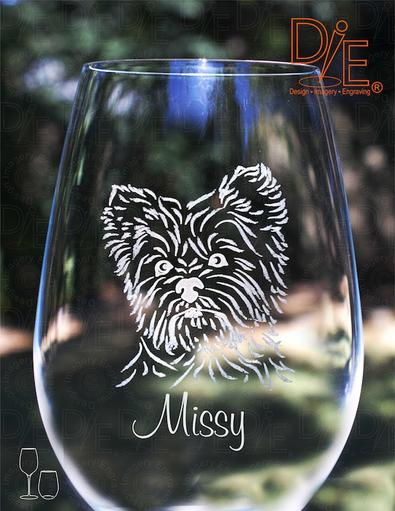 Yorkie Wine Tumbler Yorkie Wine Tumbler
