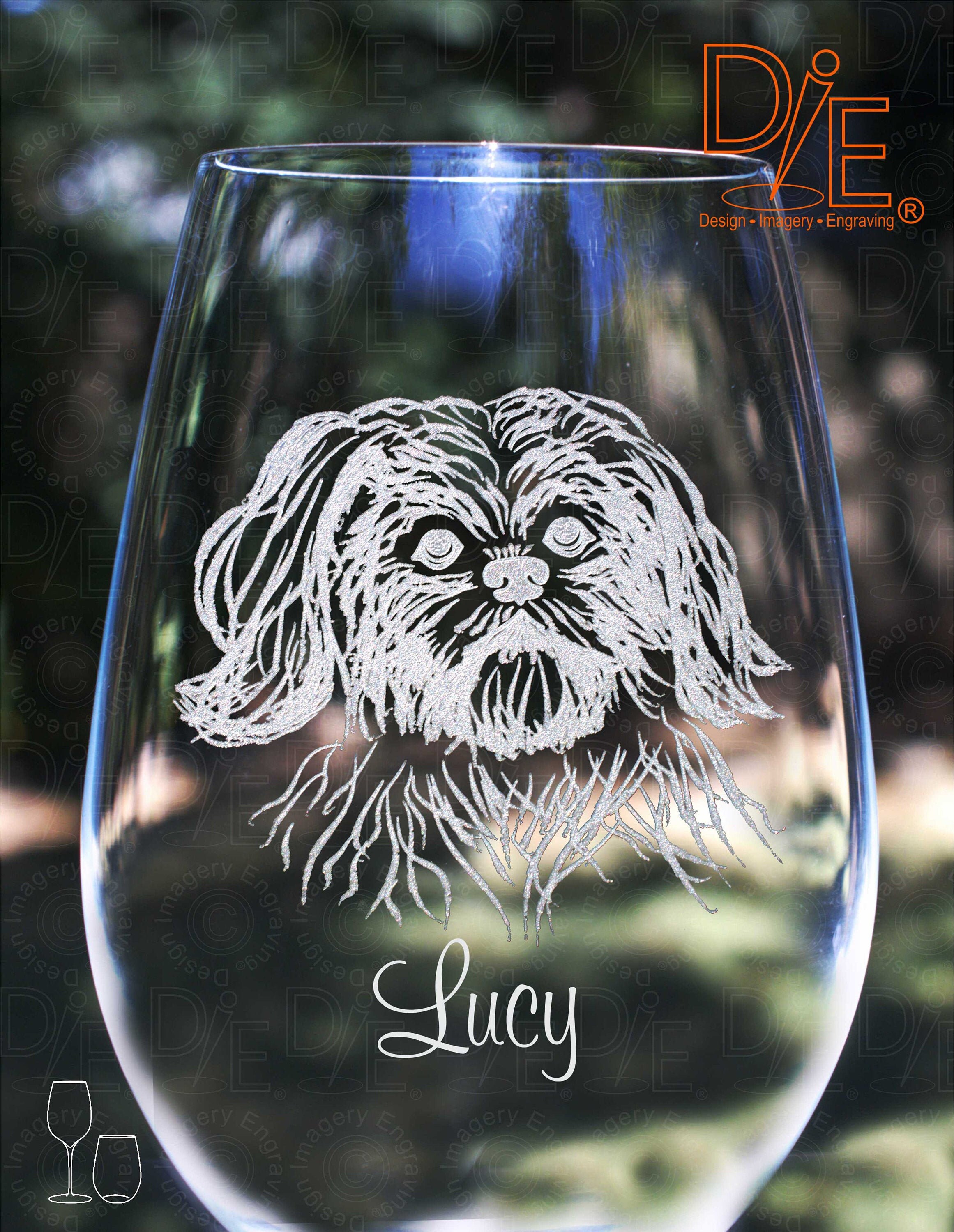 Shih Tzu Wine Tumbler Shih Tzu Wine Tumbler