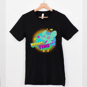 Furry shirts, nom tee, possum shirt, anthro art, furry sticker, fursona shirt, shirt to wear over fursuit,  furry trash pin, furry pride top