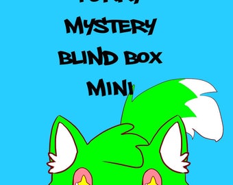 Furry gifts, Furry mystery box, stocking stuffers for furries,  furry Blind Bag Mini, furry blind box, fursona fursuit merch, furry art