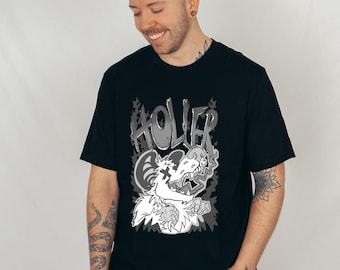 T-shirt graphique Possum Holler à fourrure : art anthropomorphe, fierté à fourrure