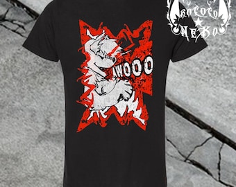 Chemise en fourrure, t-shirt Awoo pour fourrure, vêtements en fourrure bruts