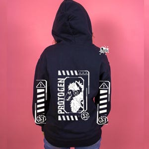 Protogen furry hoodie zip, fursona hoodie shirt, furry shirts and tank top, stay feral apparel, street animals merch, anthro ar