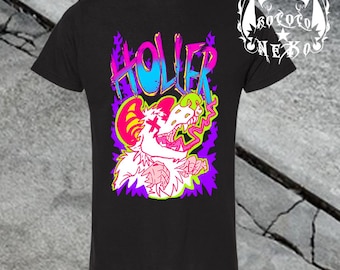 T-shirt graphique Possum Holler à fourrure : art anthropomorphe, fierté à fourrure