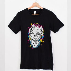 Furry shirts, furry pride t-shirt, furry clothing, fursona clothing, furry fandom march, yeen furry tee, anthro lifestyle clothing