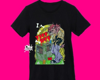 Pelz Shirt, Hunde Pelz Fandom Auto Kultur Merch, Wolf Koyote Fursona Tshirt