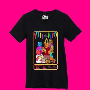 Furry shirts, nom pizz party apparel, furry pride merch, anthro art, furry dance clothes, shirts to wear over your fursuit, owo tee