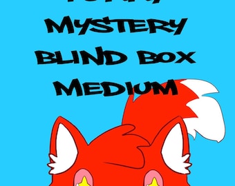 Furry Mystery Box, Fursona Merch Blind Box, Furry Sticker & Accessoires, Furry Überraschungsgeschenkbox