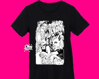 Pelz Shirt, Hunde Pelz Fandom Auto Kultur Merch, Wolf Koyote Fursona Tshirt