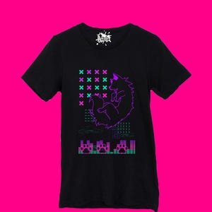 Furry shirts, rave dance party apparel, furry pride merch, anthro art, furry dance clothes, shirts to wear over your fursuit, owo tee