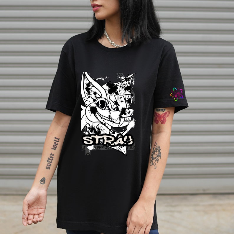 Furry shirts, stray kids furry t shirt image 3