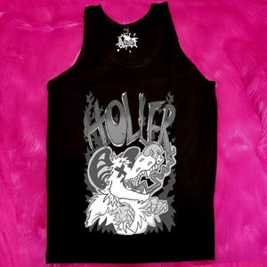 Possum holler rat Furry tank top, feral cation furry clothing, fursona clothing, furry fandom march, yeen furry tee