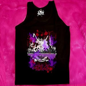 Feral Furry tank top, feral cation furry clothing, fursona clothing, furry fandom march, yeen furry tee