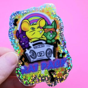 Furry sticker, furry badge, holo graphic furry laptop stickers, fursona badge decal, furries stuff merch, anthro art, water bottle sticker