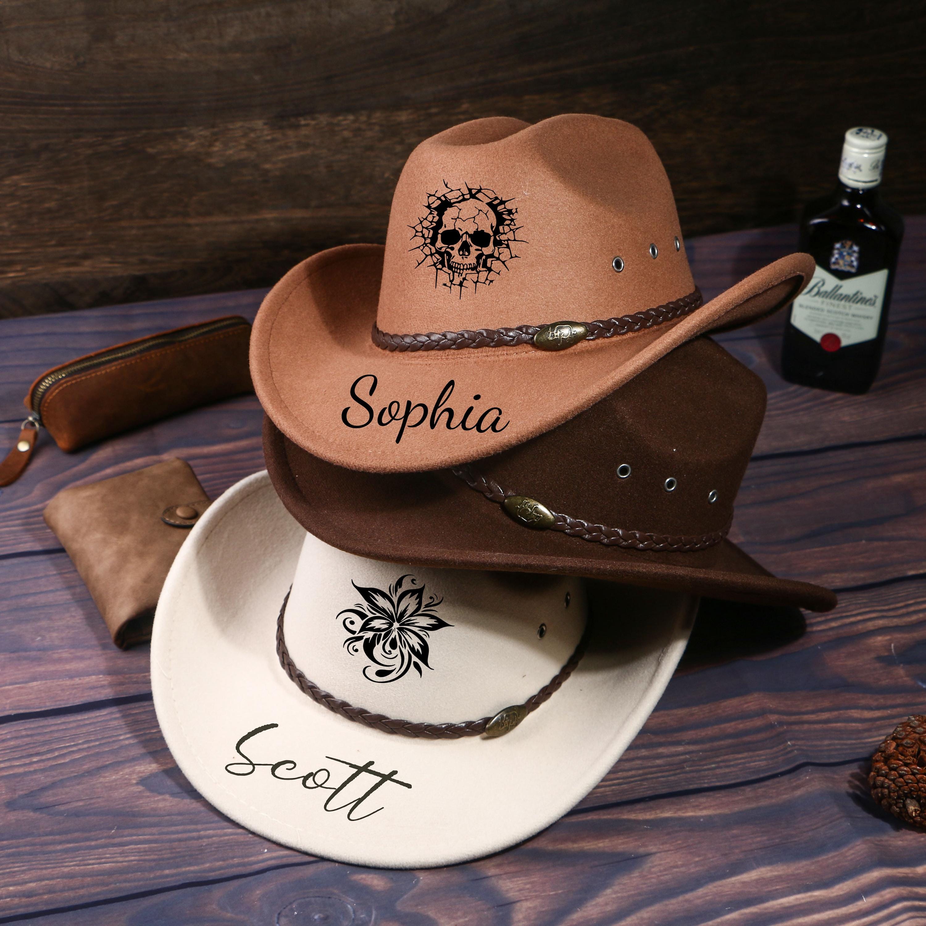 Von Dutch FanFix Woven Straw Cowboy Hat Embroidered Rare Von Dutch Cowboy Hat – 85 86 eightyfiveightysix main image 3