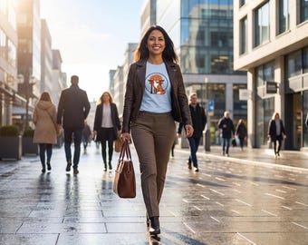 Camiseta Kitsune Fox Torii – Camiseta inspirada na mitologia japonesa – Estampa espiritual de raposa – Roupa para estilo de vida yoga