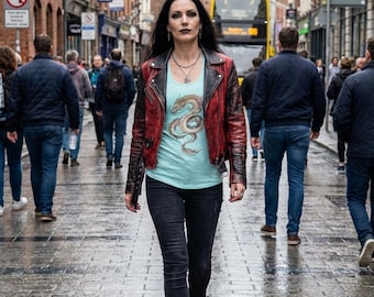 Regata estilo nadador com estampa de dragão, peça marcante para festivais, expressão artística, camiseta regata exclusiva com estilo fantasia, ideal para exercícios.