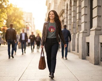 Camiseta Kitsune Fox Torii Gate, inspirada na mitologia japonesa, com estampa zen, estética espiritual e minimalista, perfeita para yoga e estilo de vida.
