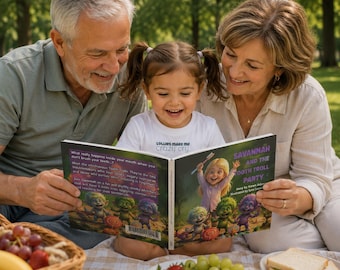 Livre pour enfants Les trolls à dents 11 x 11 à couverture rigide | histoire drôle au coucher sur le brossage des dents | Livre pour enfants sur l'hygiène dentaire | Cadeau personnalisé