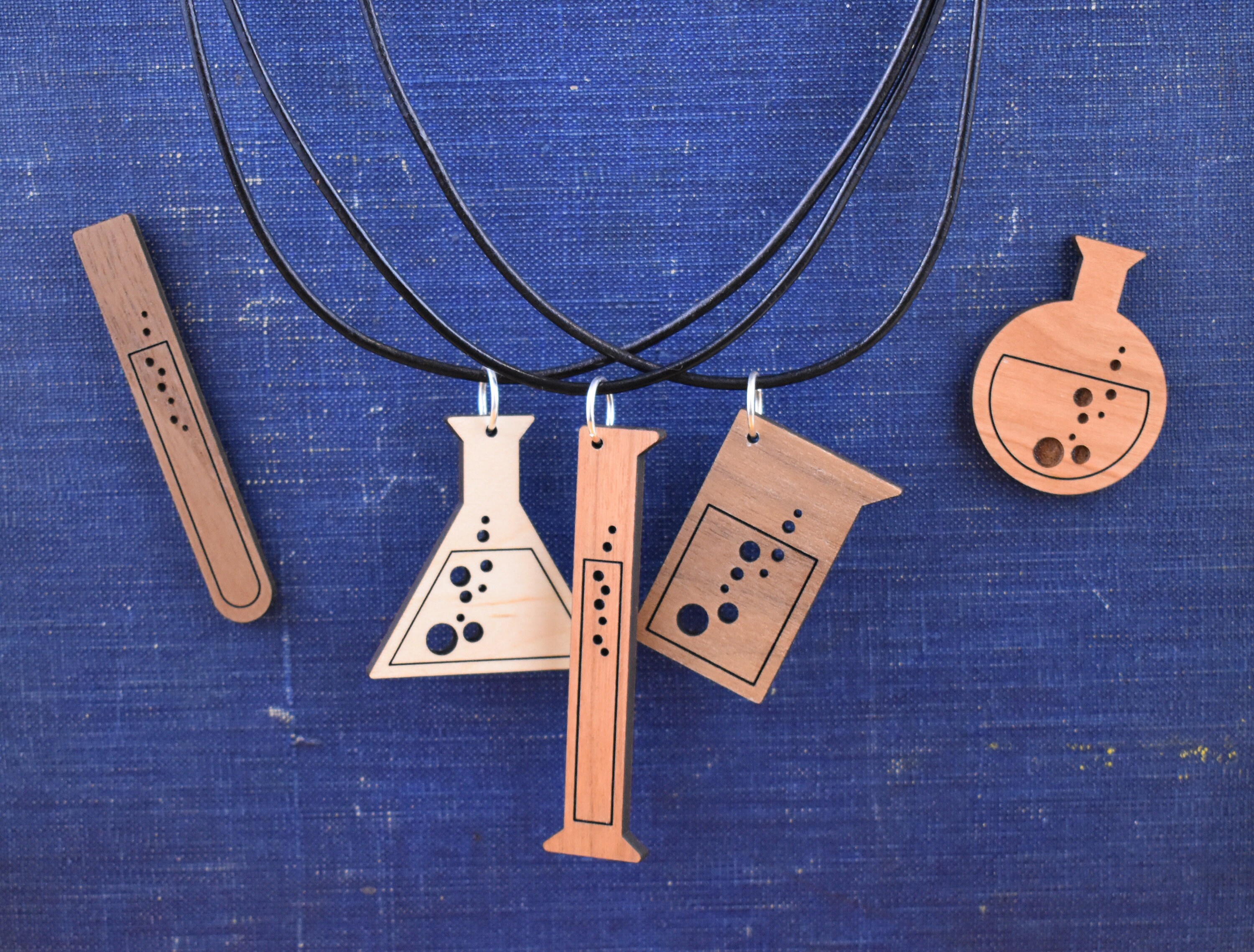 Chemistry science jewelry Your choice of necklace Etsy