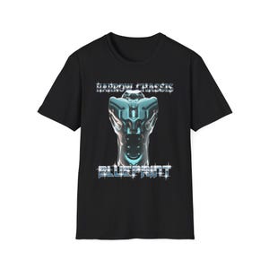 Camiseta unisex con diseño gráfico retro vintage de Harrow Chassis Blueprint / Bootleg