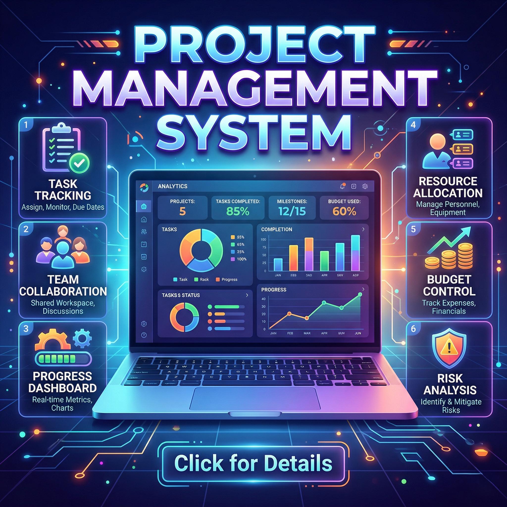 All-in-one Project Management System, Task Tracker Software, Small ...