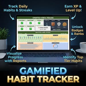 Planilha de controle de hábitos, rotina diária, planejamento semanal e mensal, acompanhamento de hábitos, TDAH, produtividade, metas, Google Sheets, Excel, autocuidado.