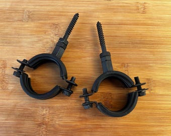 Antler wall Mount/Clamp pair size Small