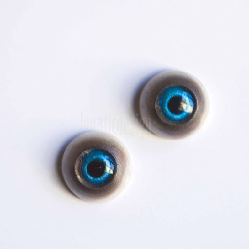 demons eyes bjd doll eyes fantasy eyes goth eyes unique resin eyes 16mm vampire eyes demons eyes doll eyes no pupil eyes
