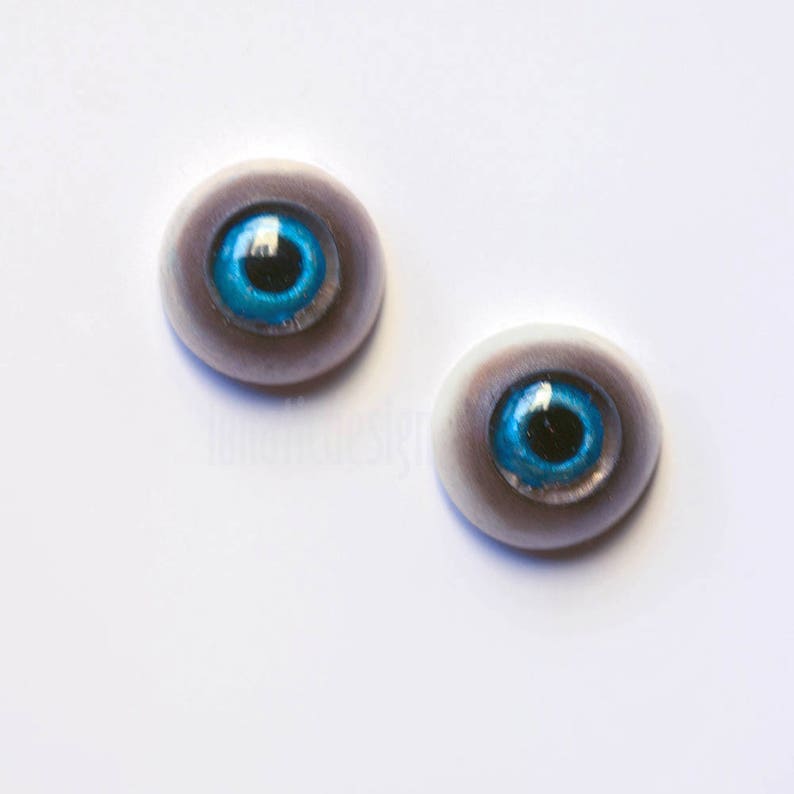 demons eyes bjd doll eyes fantasy eyes goth eyes unique resin eyes 16mm vampire eyes demons eyes doll eyes no pupil eyes