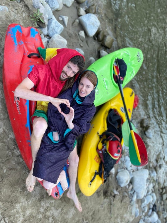Buy Love Water Waterproof Poncho towel With Big Elven Hood Surf