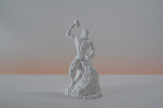 Self Made Man Sculpture