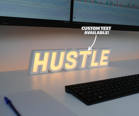 HUSTLE LED Desk Lamp