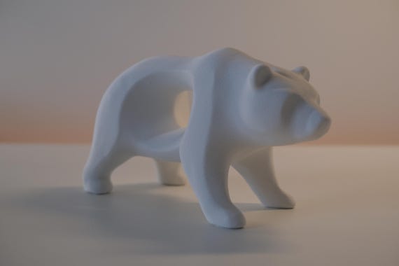 Bear Abstract Statue