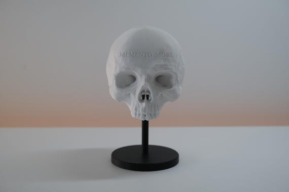 Memento Mori Skull Statue