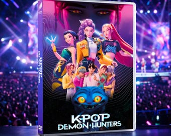 Kpop Demon Hunters DVD - Anglais Français Audio - Les Guerrières de la K-pop - Fr, En Subs
