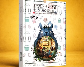 Colección de 24 películas de Studio Ghibli en Blu-ray / Edición especial de Hayao Miyazaki / 8 discos / Regalo para coleccionistas de anime