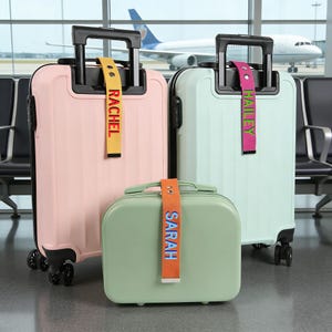 Personalized Luggage Tag,Custom Luggage Strap With Name,Travel Accessories,Travel Gifts,Travel School Bag Tag,Accepting Logo Custom