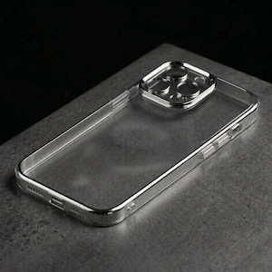 iPhone 17、16、15、14、13、12、11 - Pro Max Air Mini用超薄型クリアTPUケース | 透明シリコンソフトカバー | 滑り止め