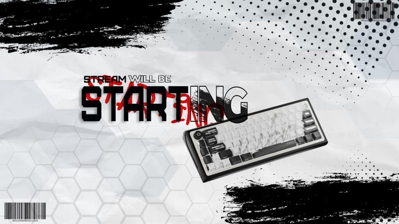 Twitch Overlay Pack Keyboard – Stream Pack Tech Gaming – Overlays ...