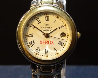 Vintage XEROX "The Document Company" Collectable Ladies Watch