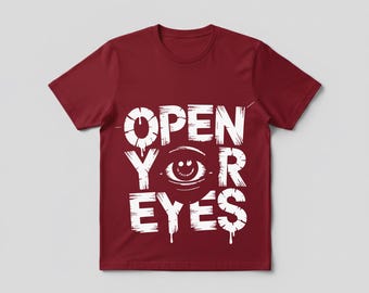 Trippy All Seeing Eye Graphic T-Shirt | Psychedelic Streetwear