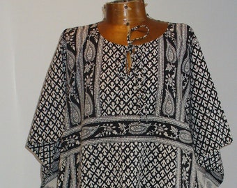 Vintage J. Peterman Caftan Brahmin  Dress