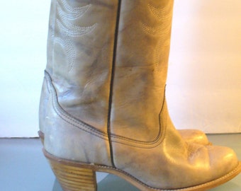 Vintage Wolverine Cow Girl Boots Size 7M