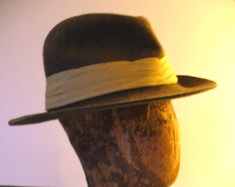 Vintage LL Bean Made in England Wool Fedora