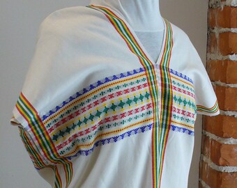 Vintage Frida Khalo Style  Dress