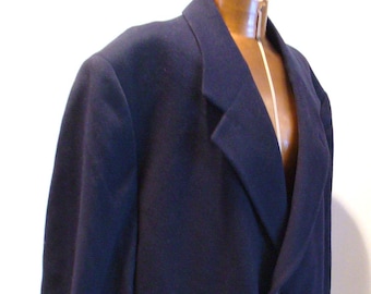 Vintage Aldo DiVincenzo Collection Classic Overcoat Size 42
