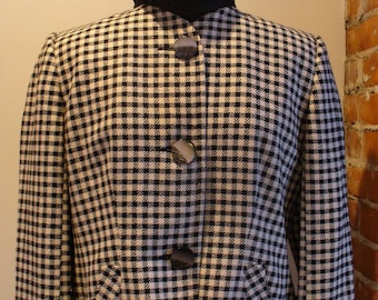 Aquascutum Vintage Woman's Suit Jacket Size 14