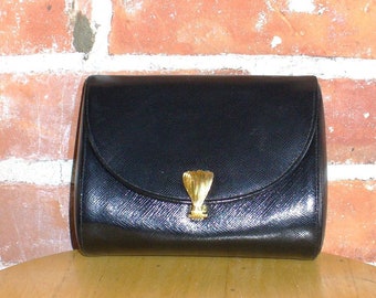 Vintage Morris Moskowitz Leather Clutch Bag