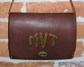 Vintage Ladybug Thom Hird Originals Leather Purse